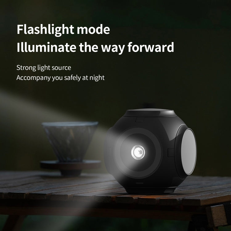 HX123 Handheld Folding Flashlight Camping Light Portable Outdoor Wireless Atmosphere Light