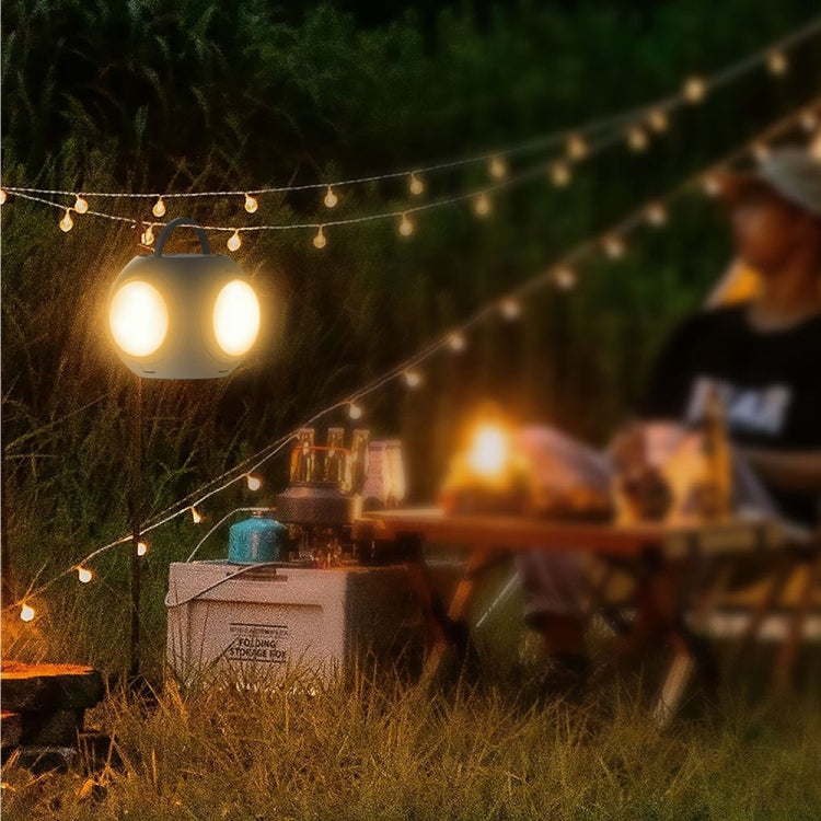 HX123 Handheld Folding Flashlight Camping Light Portable Outdoor Wireless Atmosphere Light