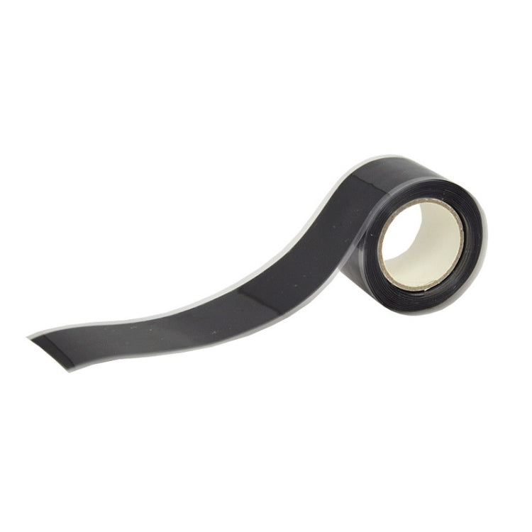 Silicone Self-adhesive Tape Double-sided Self-melting Kayak Handle Seamless Tape, 规格型号: Black