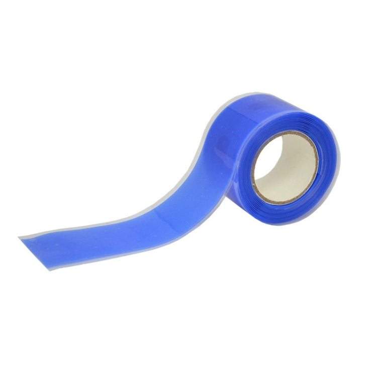 Silicone Self-adhesive Tape Double-sided Self-melting Kayak Handle Seamless Tape, 规格型号: Blue