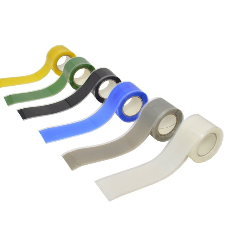Silicone Self-adhesive Tape Double-sided Self-melting Kayak Handle Seamless Tape, 规格型号: Black