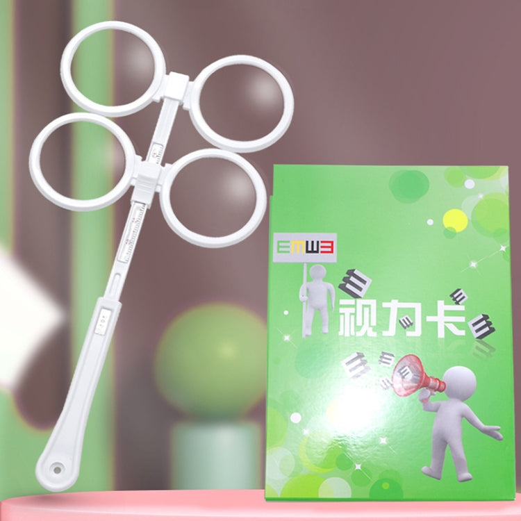 50  - 20/40 Children Vision Training Adjustable Interpupillary Distance Flip Racket