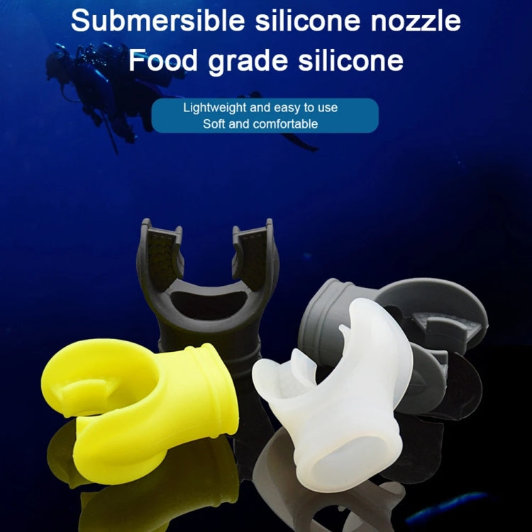 Diving Snorkel Mouthpiece Silicone Scuba Equipment