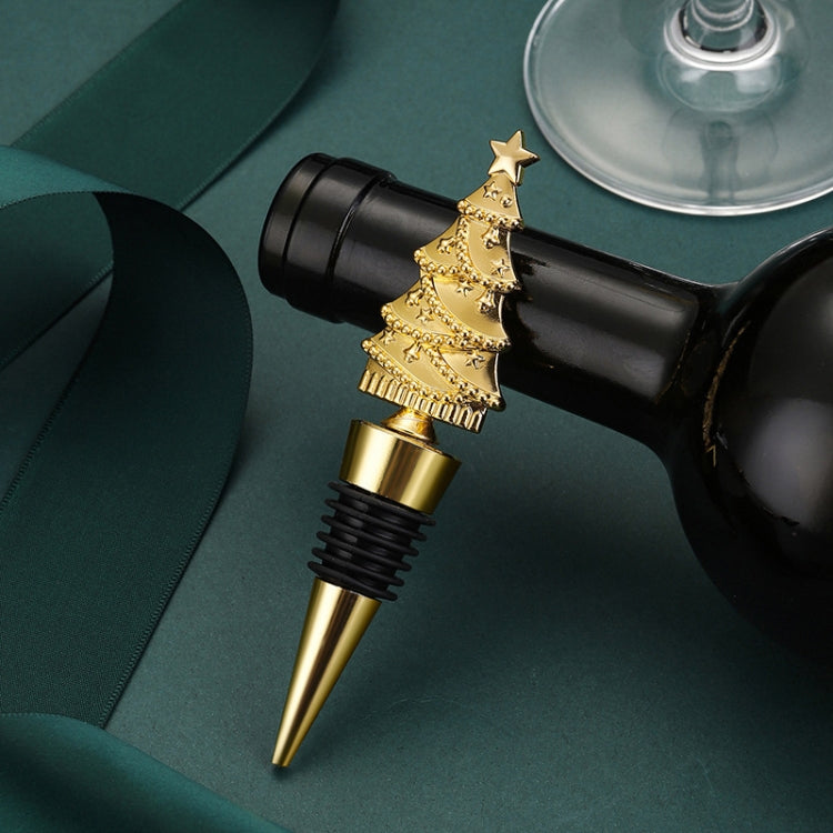 Christmas Tree Wine Champagne Sealing Stopper Home Fresh Christmas Party Wine Bottle Corks