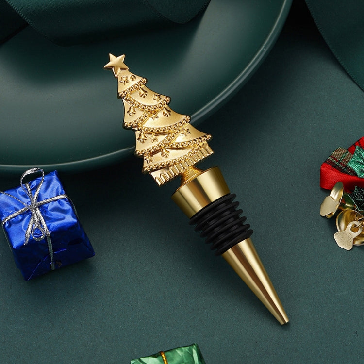 Christmas Tree Wine Champagne Sealing Stopper Home Fresh Christmas Party Wine Bottle Corks
