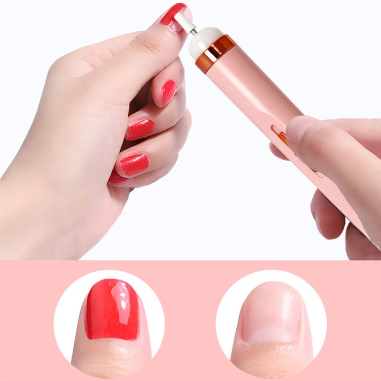 Mini Nail Grinder Nail Remover Portable Electric Nail Tool With Light