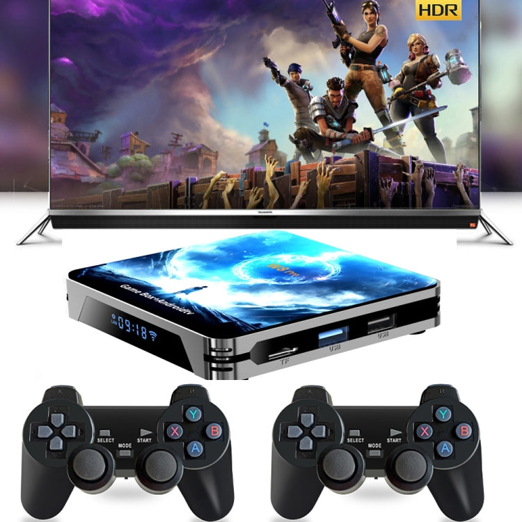 W8PRO 64G Dual System HD Wireless Joystick Retro Gaming Console With 36000+ Games UK Plug