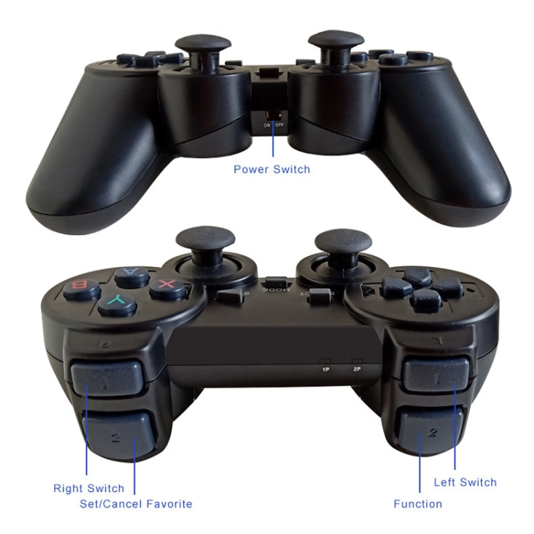 W8PRO 64G Dual System HD Wireless Joystick Retro Gaming Console With 36000+ Games AU Plug