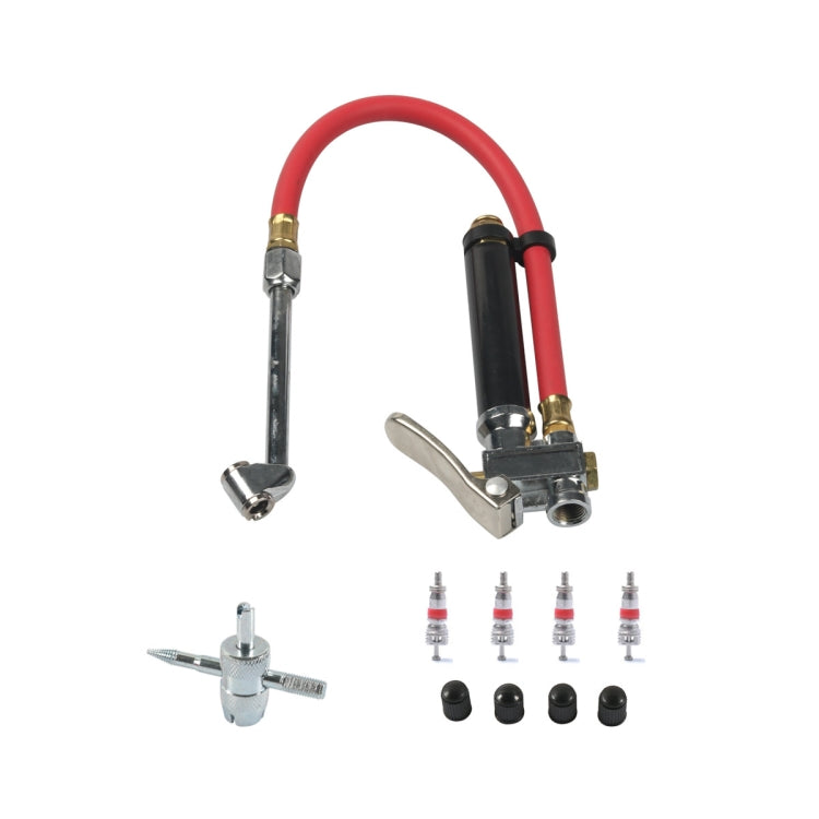 Car Tires Hand-Held Inflatable Tire Pressure Rod With Tools - A9034