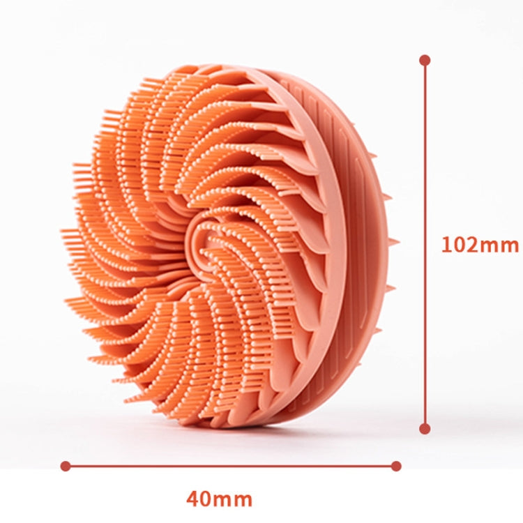 Double-Sided Silicone Cleaning Bath Brush Multifunctional Massage Shower Brush