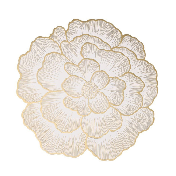38cm Household Kitchen Heat Resistant Flower Hot Stamping Table Heat Insulating Pad