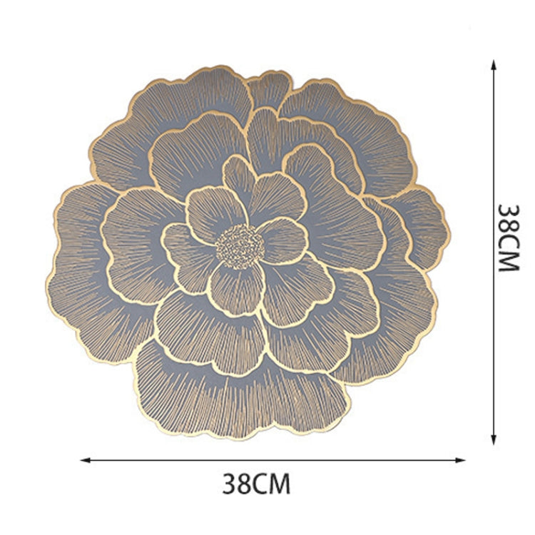 38cm Household Kitchen Heat Resistant Flower Hot Stamping Table Heat Insulating Pad