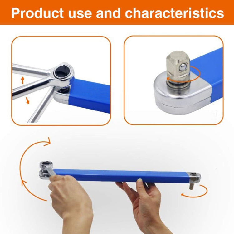 Multifunctional Ratcheting Extension Wrench Household Car Maintenance Tools