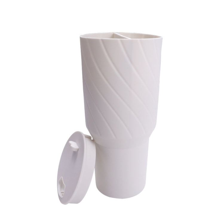 For Stanley Cup 2-divided Silicone Liner Compartment Cup, Size: 40oz