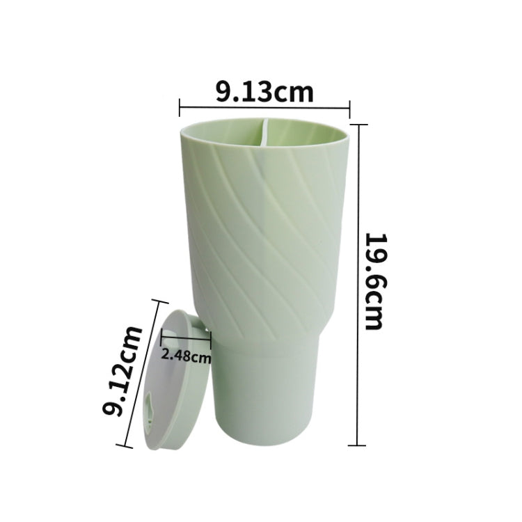 For Stanley Cup 2-divided Silicone Liner Compartment Cup, Size: 40oz