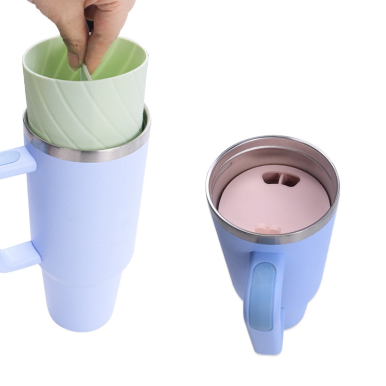 For Stanley Cup 2-divided Silicone Liner Compartment Cup, Size: 40oz