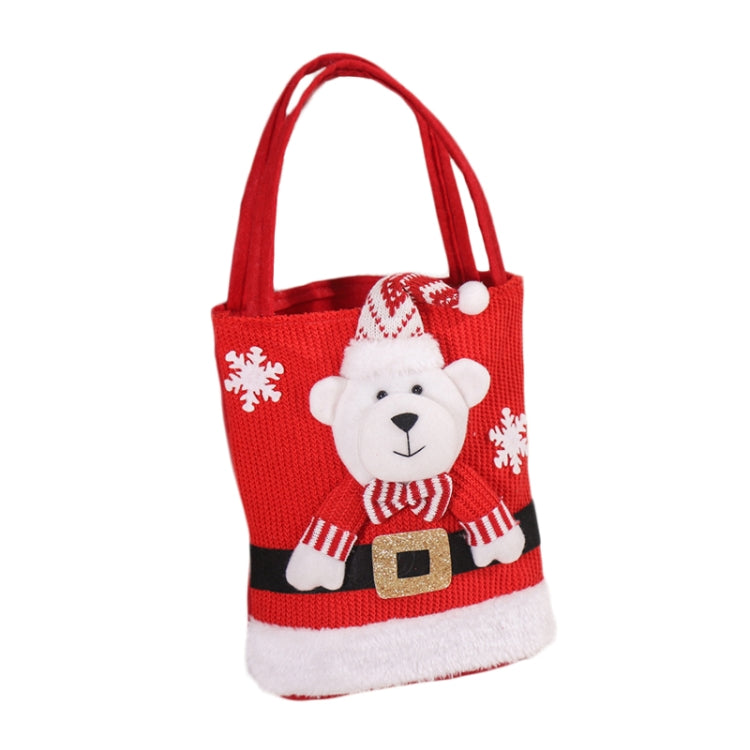Cute Large Capacity Christmas Decorations Gift Bag Kids Candy Tote Bag