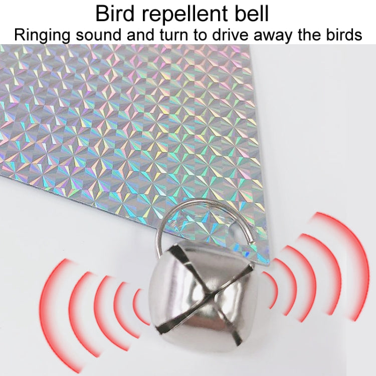 Balcony Laser Reflective Bird Repellers Garden Decoration Bird Repellent Ribbon - Silver