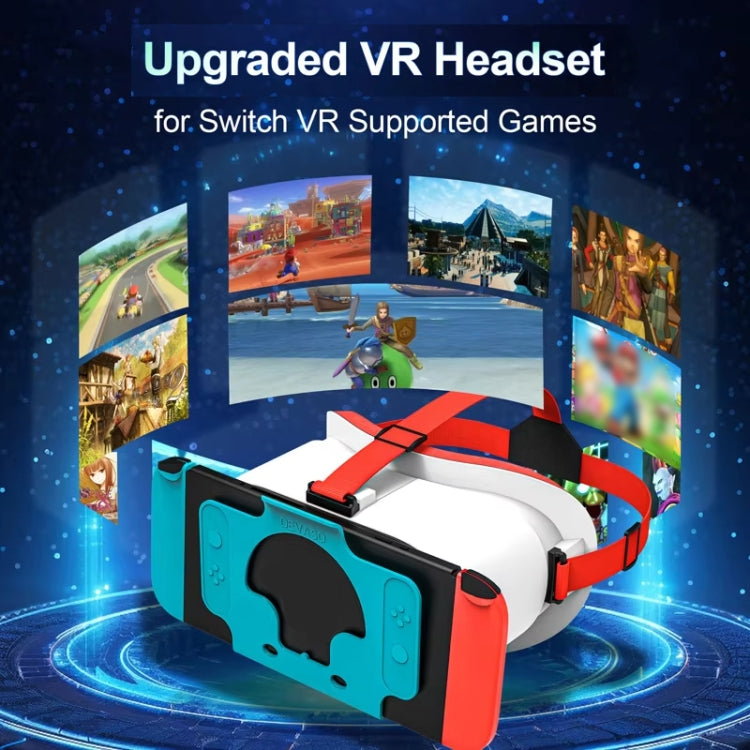 DEVASO Compatible With Switch / Switch OLED Gaming Console VR Glasses