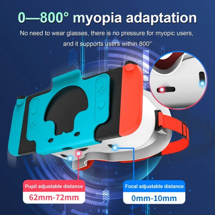 DEVASO Compatible With Switch / Switch OLED Gaming Console VR Glasses