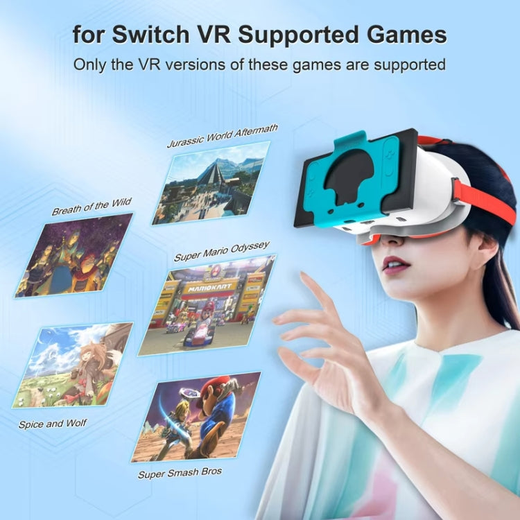 DEVASO Compatible With Switch / Switch OLED Gaming Console VR Glasses
