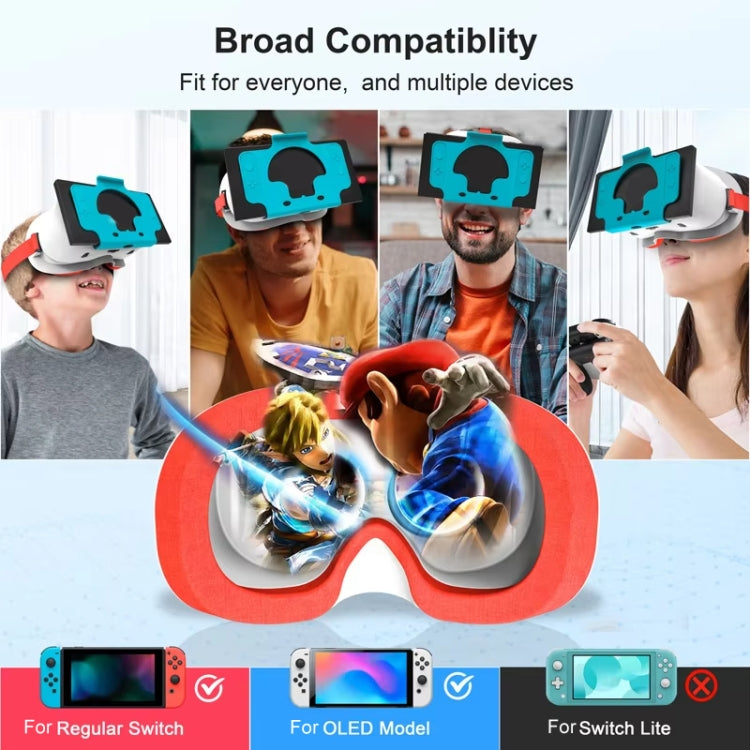 DEVASO Compatible With Switch / Switch OLED Gaming Console VR Glasses