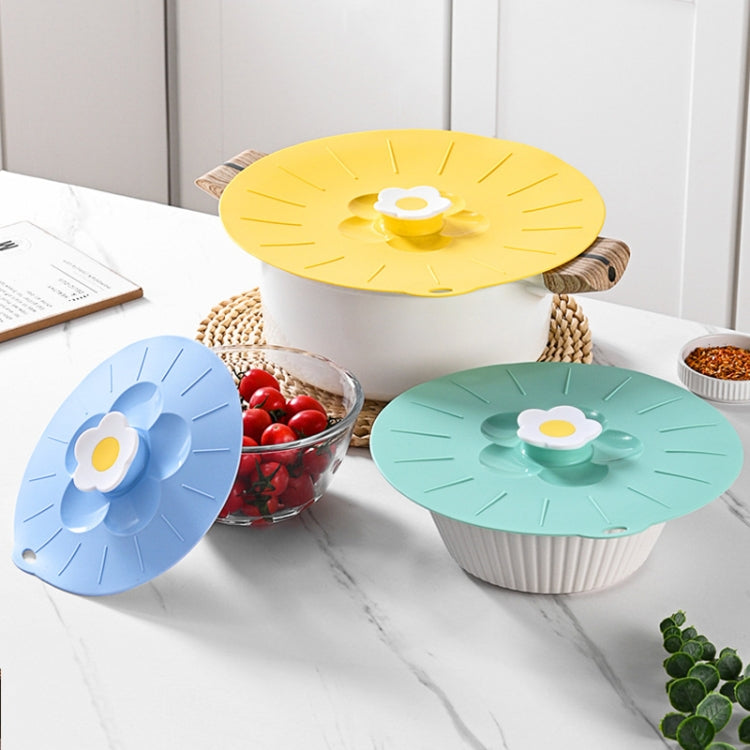 Small Cute Flower Silicone Freshness Lid Kitchen Household Food Dustproof Cover