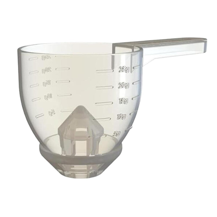 Convenient Measuring Scoop Overflow-proof Funnel Multifunctional Water Bottle Scoop - Transparent