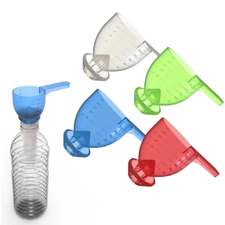Convenient Measuring Scoop Overflow-proof Funnel Multifunctional Water Bottle Scoop