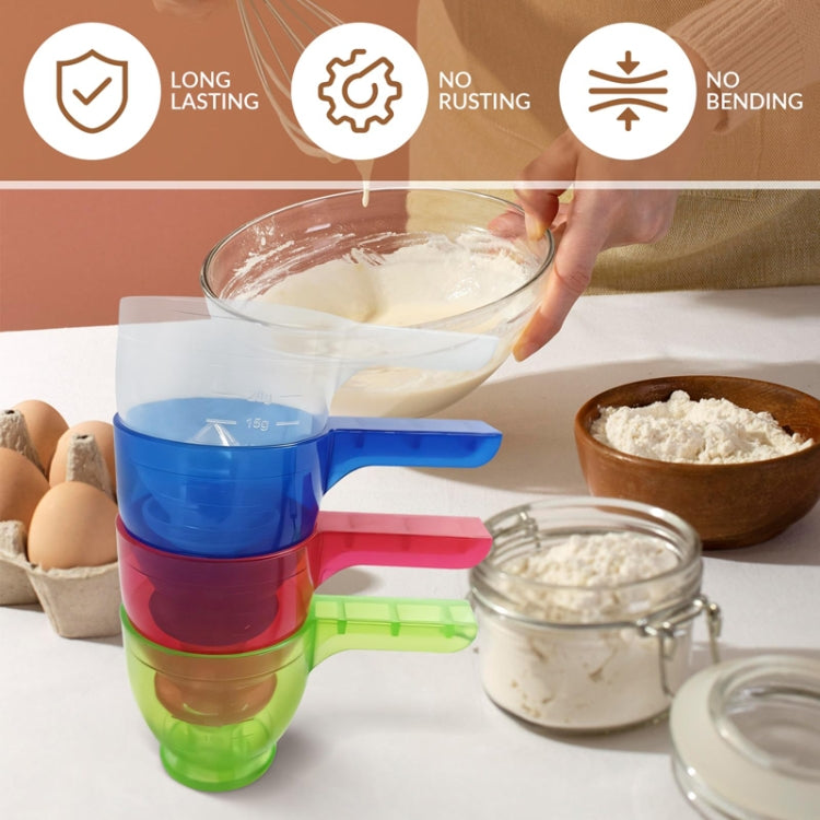 Convenient Measuring Scoop Overflow-proof Funnel Multifunctional Water Bottle Scoop
