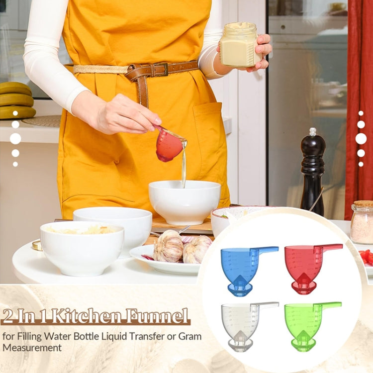 Convenient Measuring Scoop Overflow-proof Funnel Multifunctional Water Bottle Scoop