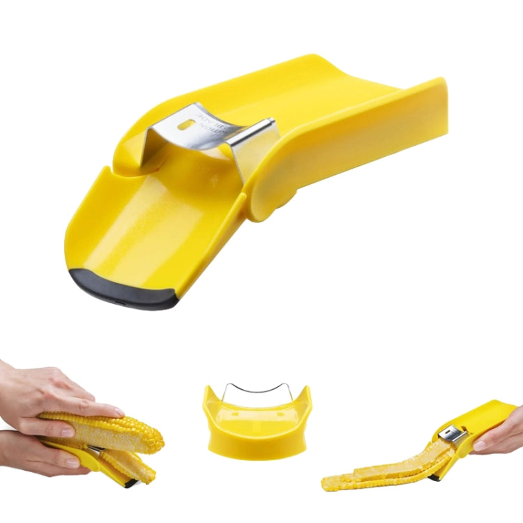 Fast Corn Cob Seperater Kitchen Gadgets Planer Knife - Yellow