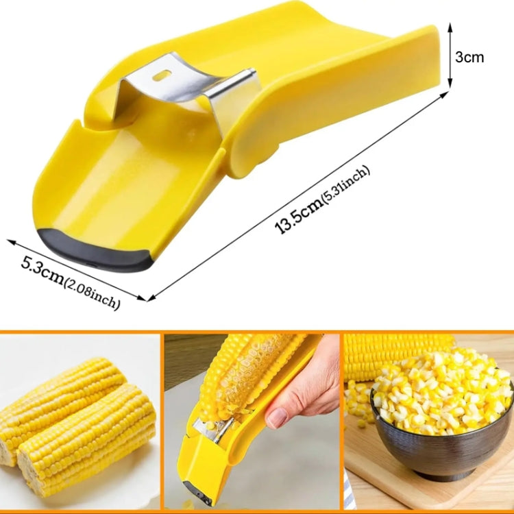 Fast Corn Cob Seperater Kitchen Gadgets Planer Knife - Yellow