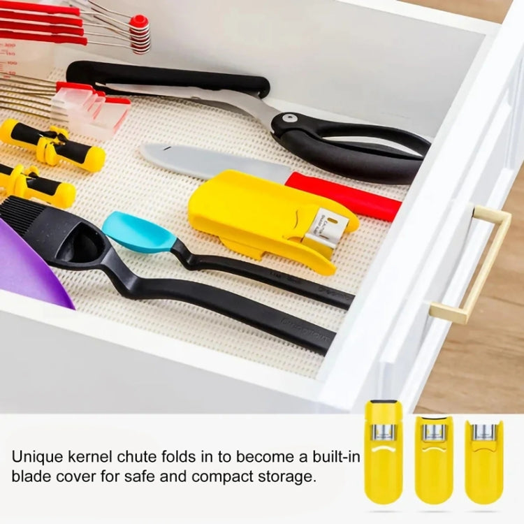 Fast Corn Cob Seperater Kitchen Gadgets Planer Knife - Yellow