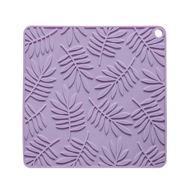 9.5cm Household Square Silicone Heat Insulating Mat Kitchen High Temperature Resistant Baking Placemat