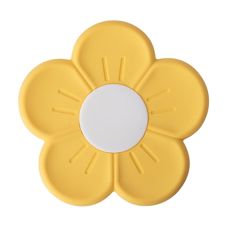 17.5cm Household Cherry Blossom Silicone Heat Insulating Mat Kitchen High Temperature Resistant Baking Placemat