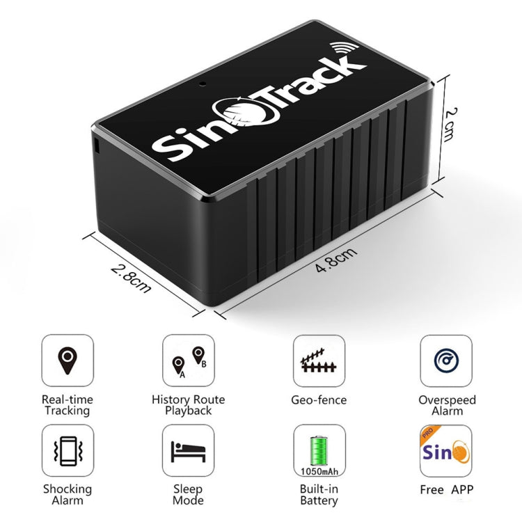 SinoTrack GPS Wireless Car Pet Anti-Theft Anti-Lost Tracker - 2G-ST-903