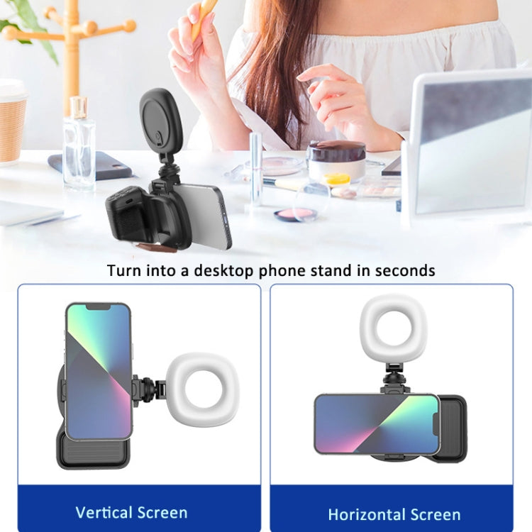 Phone Camera Grip With Cold Shoe Mount and Bluetooth Remote Control Without Fill Light