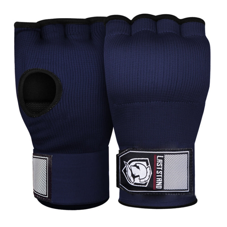 LASTSTAND Half Finger Gel Boxing Gloves Sanda Wrist Guard Bandage, Size: Free Size