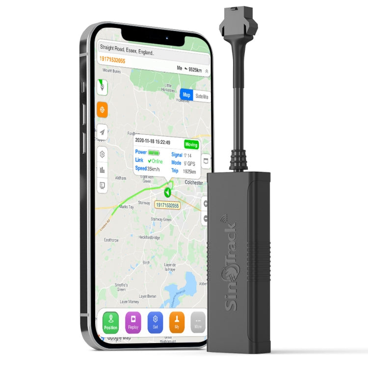 SinoTrack GPS Vehicle-Mounted Motorcycle Car Positioning Tracker, Model: 2G-ST-901M