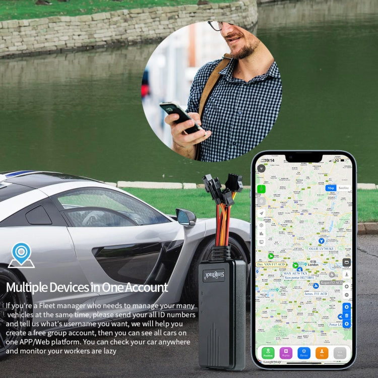 SinoTrack 2G Car Motorcycle GPS Locator - ST-906