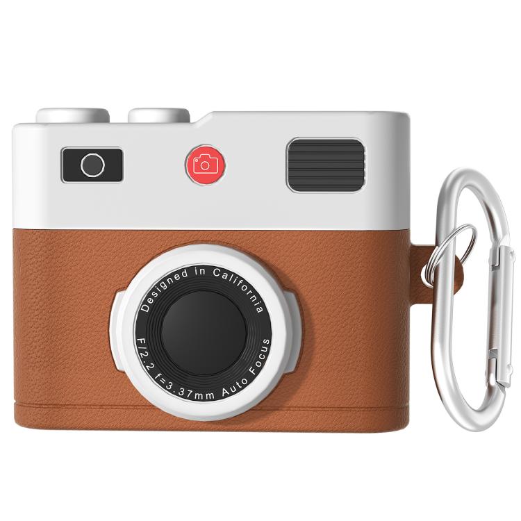 For AirPods 3 Earphone Silicone Retro Camera Design Cover Protective Case
