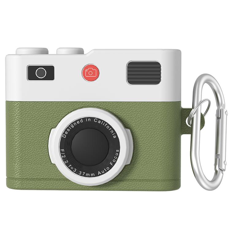 For AirPods 3 Earphone Silicone Retro Camera Design Cover Protective Case