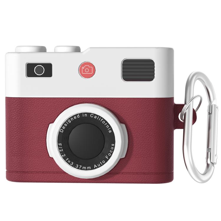 For AirPods Pro / Pro 2 Earphone Silicone Retro Camera Design Cover Protective Case