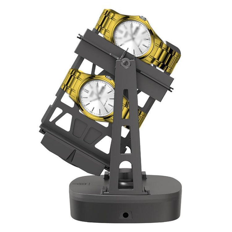 Rechargeable Timer Version Automatic Watch Winder Storage Display Stand Mechanical Watches Silent Rotomat