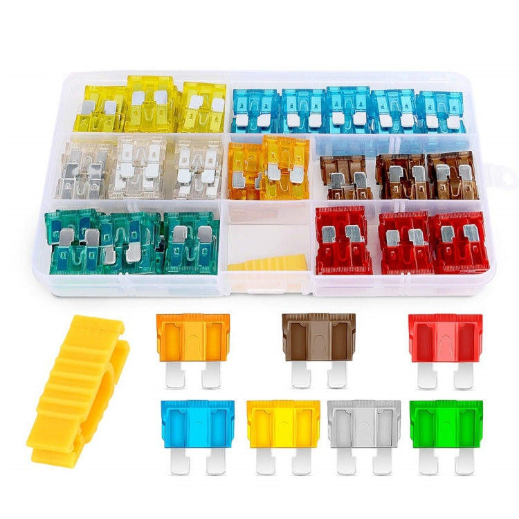 130pcs/Set Blade Fuse AWG Fuse Holder - No.14