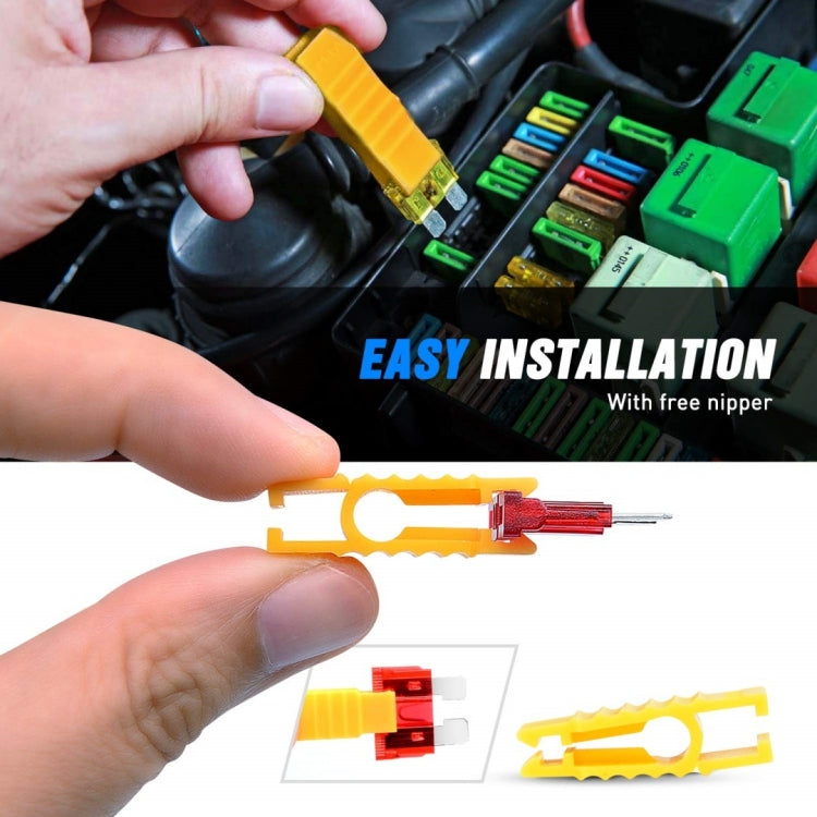 130pcs/Set Blade Fuse AWG Fuse Holder - No.14