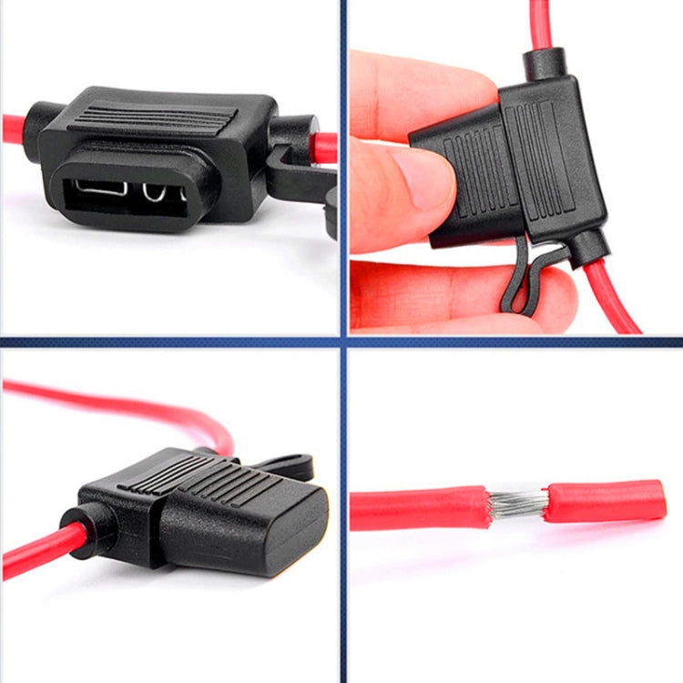 130pcs/Set Blade Fuse AWG Fuse Holder - No.14