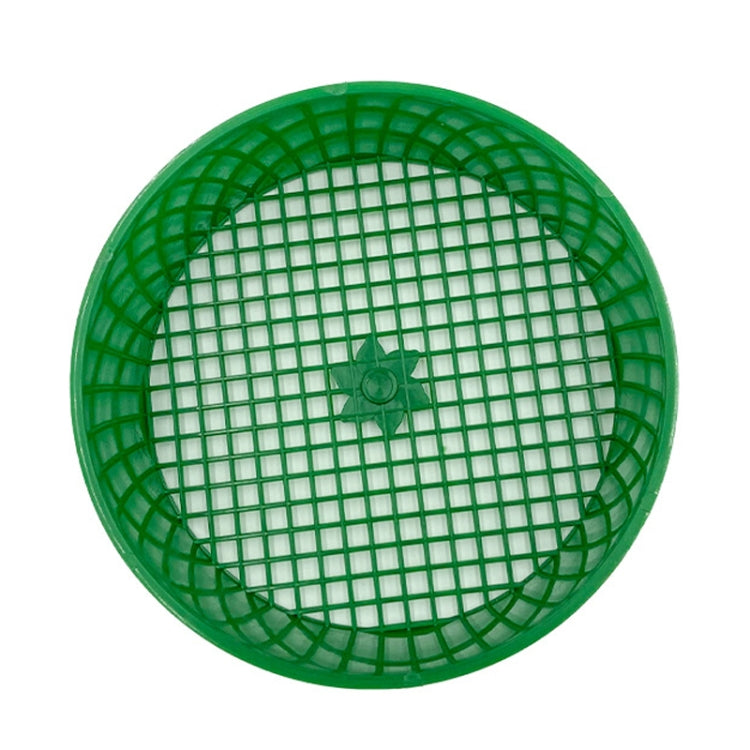 Home Planting Gardening Sieve Tool Sand And Soil Filter Screen, Diameter: 16cm - Green