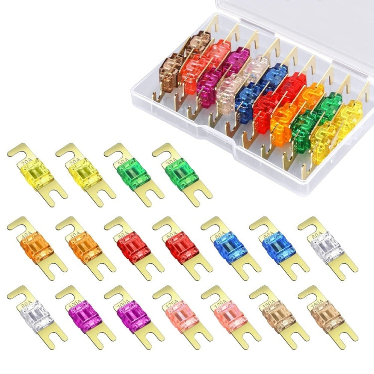 8pcs/Set 12V-58V Mini ANL High Current Bolt-on Fuse - 20A-150A